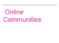 Online Communities PowerPoint PPT Presentation