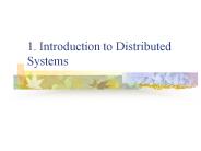 1. Introduction to Distributed Systems