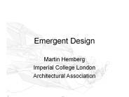 Emergent Design