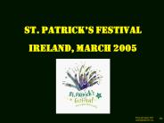 St. Patrics's Festival