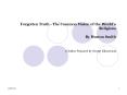 Forgotten Truth - The Common Vision of the World's Religions  By Huston Smith PowerPoint PPT Presentation