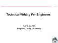 Technical Writing For Engineers PowerPoint PPT Presentation