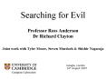 Searching for Evil PowerPoint PPT Presentation