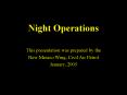 NIGHT FLYING CLINIC PowerPoint PPT Presentation