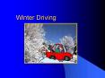 Winter Driving PowerPoint PPT Presentation