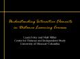 Understanding Interactive Elements in Distance Learning Courses PowerPoint PPT Presentation