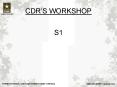 CDRS WORKSHOP PowerPoint PPT Presentation
