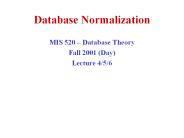 Database Normalization