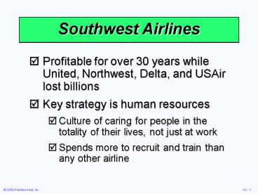 Southwest Airlines