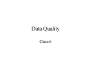 Data Quality
