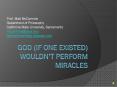 God (If One Existed) Wouldn PowerPoint PPT Presentation
