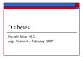 Diabetes PowerPoint PPT Presentation