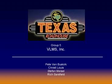 VLMS, Inc.