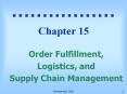 Order Fulfillment, PowerPoint PPT Presentation