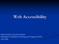 Web Accessibility PowerPoint PPT Presentation