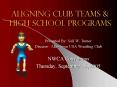 Aligning Club Teams PowerPoint PPT Presentation