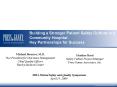 Building a Stronger Patient Safety Culture in a Community Hospital: Key Partnerships for Success PowerPoint PPT Presentation