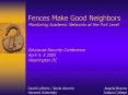 Fences Make Good Neighbors Monitoring Academic Networks at the Port Level Educause Security Conferen PowerPoint PPT Presentation