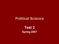 Political Science PowerPoint PPT Presentation