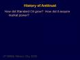 History of Antitrust PowerPoint PPT Presentation