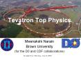Tevatron Top Physics PowerPoint PPT Presentation
