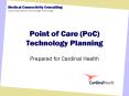 Point of Care PoC Technology Planning PowerPoint PPT Presentation
