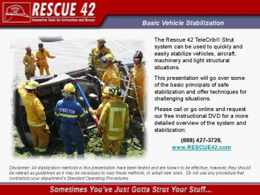 Basic Vehicle Stabilization