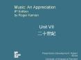 Music: An Appreciation 8th Edition by Roger Kamien PowerPoint PPT Presentation