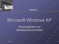 Microsoft Windows XP PowerPoint PPT Presentation