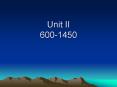 Unit II 6001450 PowerPoint PPT Presentation