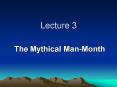The Mythical ManMonth PowerPoint PPT Presentation