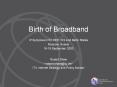 Birth of Broadband PowerPoint PPT Presentation