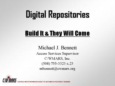 Digital Repositories