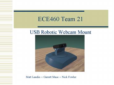 ECE460 Team 21