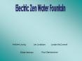 Electric Zen Water Fountain PowerPoint PPT Presentation