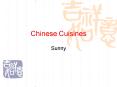 Chinese Cuisines PowerPoint PPT Presentation