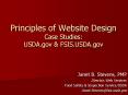 Principles of Website Design Case Studies: USDA.gov PowerPoint PPT Presentation