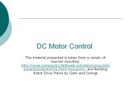 DC Motor Control