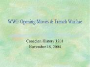 Canadian History 1201