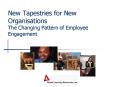 New Tapestries for New Organisations The Changing Pattern of Employee Engagement PowerPoint PPT Presentation