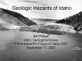 Geologic Hazards of Idaho PowerPoint PPT Presentation