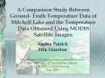 A Comparison Study Between Ground Truth Temperature Data of Mitchell Lake and the Temperature Data O PowerPoint PPT Presentation
