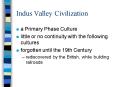 Indus Valley Civilization PowerPoint PPT Presentation