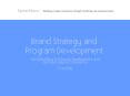Brand Strategy and Program Development PowerPoint PPT Presentation