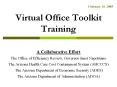 Virtual Office Toolkit Training PowerPoint PPT Presentation