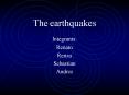 The%20earthquakes PowerPoint PPT Presentation