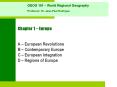 Chapter 1 Europe PowerPoint PPT Presentation