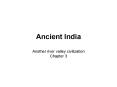 Ancient India PowerPoint PPT Presentation