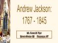 Andrew Jackson PowerPoint PPT Presentation