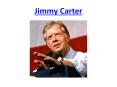 Jimmy Carter PowerPoint PPT Presentation